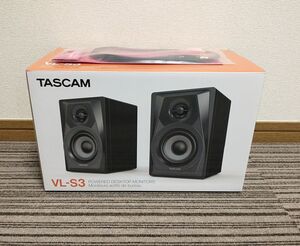 ★☆TASCAM タスカム VL-S3 アンプ内蔵 スピーカー/ audio-technica ケーブル付き （TEAC）☆★