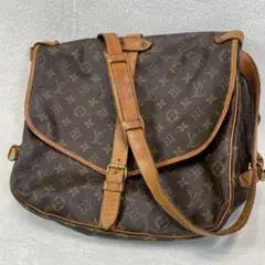 LOUIS VUITTON ソミュール　モノグラム　ショルダーバッグ