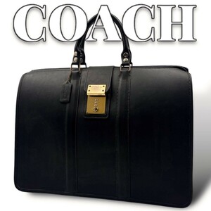 OLD COACH レザー A4収納 ダレスバッグ ビジネスバッグ 8575