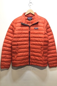 経堂) パタゴニア patagonia ダウンセーター DOWN SWEATER オレンジ 84674FA20 サイズS 定価3.2万 タグ付