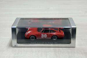 美品 1/43 Spark スパーク Porsche ポルシェ 911R 1967 Mugello ムジェロ 3rd #30 V.Elford ／G.van Lennep レッド S0975