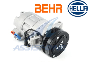 HELLA BEHR製 BMW E46 X3 E83 Z4 E85 4気筒 6気筒 エアコンコンプレッサー ACコンプレッサー 64506950789 64526950789 64529158038