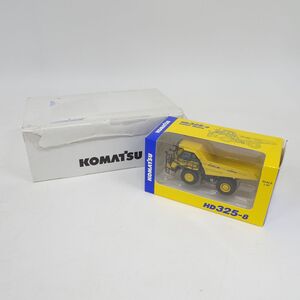 tyom 6831-5 556 未開封 非売品 KOMATSU 小松製作所 コマツ 1:87 オリジナルミニチュア DUMP TRUCK ダンプトラック HD325-8 株主優待