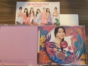 OH MY GIRL BEST ★ 通常盤CD ピクチャーレーベル ユビン タワレコ限定ポストカード付 ★ トレカなし 応募アクセスカードなし