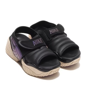 ナイキ 27cm ウィメンズ アジャスト フォース サンダル ブラック パープル 税込定価13200円 NIKE W ADJUST FORCE SANDAL