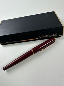 【1/6F】 MONT BLANC モンブラン 万年筆 ペン先 585 筆記未確認 