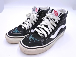 VANS バンズ オールドスクール ハイカット スニーカー size25.5/黒 ■■ ☆ fab5 レディース