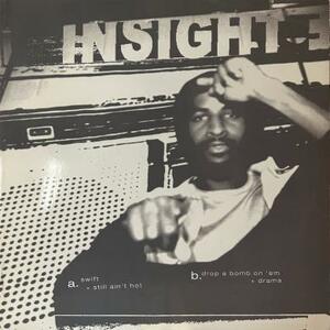 即決！INSIGHT / SWIFT [12”] DROP ON A BOMB ON 