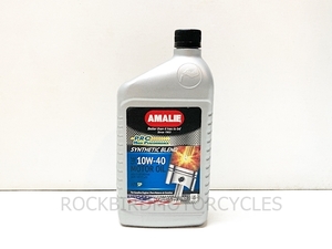 　AMALIE OIL / アマリ オイル シンセティックブレンド(部分化学合成油） 10Ｗ40 現行トライアンフ/高性能なモダンクラシックに