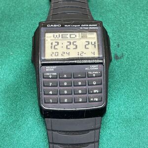 CASIO カシオ デジタル 腕時計 2888 DBC-32 Multi Lingual DATA BANK 10 Year Battery データバンク R51881