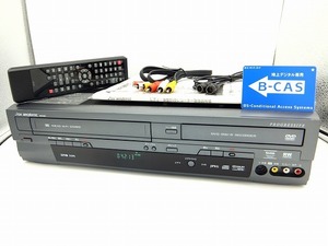 ●少傷美品●オーバーホール済●ビデオ⇔DVDかんたんダビング●DXアンテナ●DXR160V●地デジ搭載ビデオ一体型DVDレコーダー●付属品一式付