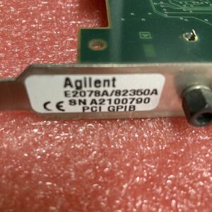 Agilent（旧HP=HEWLETT-PACKARD、現KEYSIGHT） 純正 HPIB（GPIB）インターフェース PCI 82350A