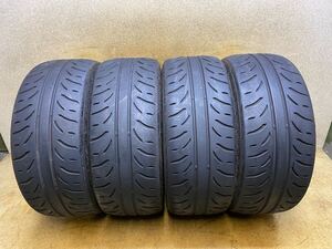 225/45R17（91W） ダンロップ DIREZZA ZⅢ ラリータイヤ 中古4本 2021年製 バリ山 225/45/17