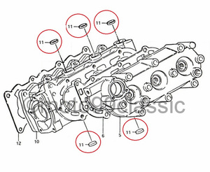 送料230円★SJ10 SJ30 シリンダープラグ 5個セット 純正★キャップ 1台分★スズキ ジムニー 2スト LJ50 エンジン