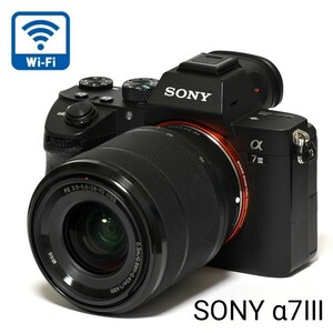 SONY α7Ⅲ レンズキット☆フルサイズ☆大容量32GB新品SDカード付き！！