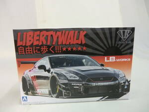 １：２４ リバティウォーク ＬＢワークス Ｒ３５ ＧＴ－Ｒ ｔｙｐｅ２ Ｖｅｒ．２　ＮＯ．１３　ＡＯＳＨＩＭＡ