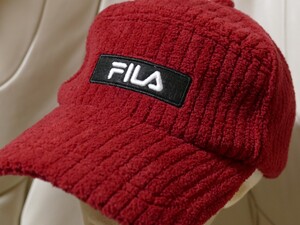 SFA65★秋冬★サンプル品★FILA GOLF★フィラゴルフ★ジェットキャップ★RD