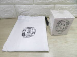 12F394S◎diptyque ディプティック BAIES ベ フレグランスキャンドル アロマキャンドル 70ｇ 巾着付き◎未開封品