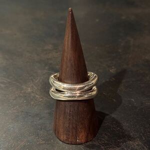 SILVER925 2 LINES DESIGN RING/シルバー/リング