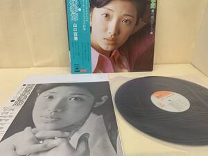 ね0203　レコードLP盤　百恵の季節　山口百恵