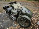 第二次世界大戦時にイギリス軍で使われていた 正真正銘の軍用車両　1939年　Norton WD 16H sidecar