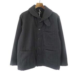 Engineered Garments エンジニアドガーメンツ 21AW SHAWL COLLAR JACKET FAKE MELTON ジャケット ブラック XS ITP5ECIRIXOG