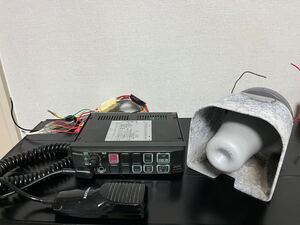 パトライト 電子サイレンアンプ SAP-500RBZ マイク【12V】