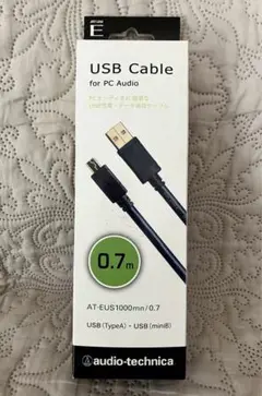 オーディオテクニカ　USB充電　データ通信ケーブル　AT-EUS1000mn