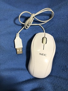 NEC純正 USB接続レーザーマウス M-UAL-120 ホワイト 