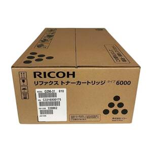 *送料無料* RICOH リファックス トナーカートリッジ タイプ6000 純正品・未使用