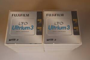 E7492(3) Y 【10個セット】FUJIFILM 富士フイルム LTO3 データカートリッジテープ LTO ULTRIUM3 400GB/800GB