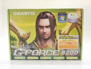 △ビデオカード　Geforce6200 GIGABYTE AGP8X 　グラッフィクカード