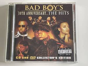 限定盤 2枚組 BAD BOYS 10TH ANNIVERSARY... THE HITS バッド・ボーイズ・レコーズ DVD付き