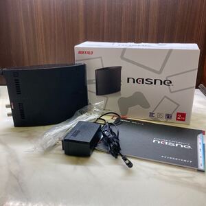 F BUFFALO nasne NS-N100 バッファロー ナスネ HDDレコーダー 2TB 地デジ BS CS チューナー 現状品 