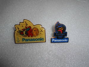 パナソニック　Panasonic　シドニー　オリンピック　2000年　ピンバッジ　2個セット