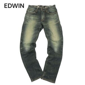 EDWIN エドウィン E507WF WILD FIRE★ 防風 裏起毛 加工 ストレッチ デニム パンツ ジーンズ Sz.29　メンズ 日本製 バイク　A4B02787_6#Q