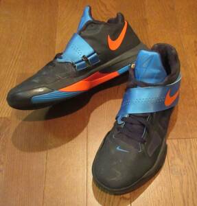 NIKE KD 4 Away 473679-001 29cm US11 (検索用 ナイキ ケーディー KD4 KEVIN DURANT ケビン・デュラント オクラホマシティ・サンダー