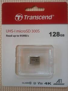 未開封 Transcend microSDXCカード 128GB(ジャンク品）