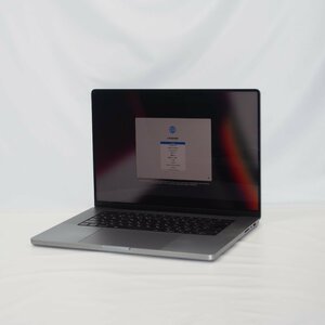 1円～【ジャンク】Apple MacBook Pro 16インチ 2021 A2485 Apple M1 Pro/16GB/SSD512GB/Mac OS Monterey【栃木出荷】