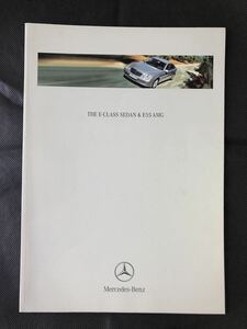 【メルセデス・ベンツ Eクラス セダン】カタログ Mercedes-Benz E240 E320, E500, E55 AMG W211 Sedan 2003年 送料無料