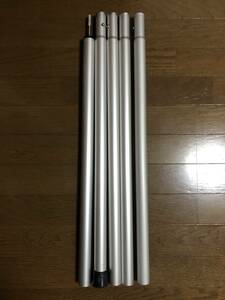 snow peak スノーピーク ウイングポール 60cm 5本セット 240cm + 1本