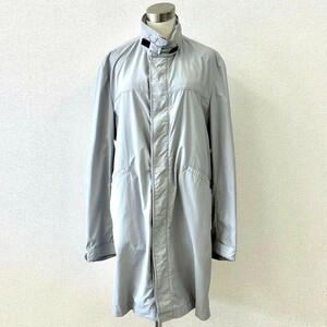 ★美品★MONCLER Size3 100%ポリアミド ライトグレー モンクレール コート Mens メンズ Coat アウター RL Z8