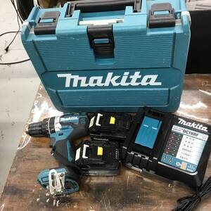 【中古品】★マキタ(makita) コードレス振動ドリルドライバー HP484DRGX