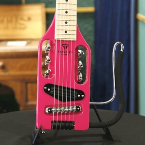 送料無料 Traveler Guitar Ultra-Light Electric Hot Pink トラベラーギター エレキ エレクトリックギター 軽量 コンパクト アウトドア
