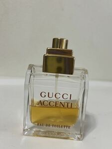 廃盤　GUCCI ACCENTI グッチ アチェンティー 30ml オードトワレ　スプレー　EDT SP 香水　定形外350円　アチェンティ キャップなし　④