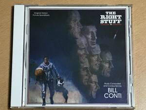 ■CD送料込　ライトスタッフ　THE RIGHT STUFF　BILL CONTI　Varse Sarabande VCL 0609 1095　ビル・コンティ　サントラ