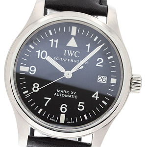 IWC SCHAFFHAUSEN IW325301 パイロットウォッチ マークXV デイト 自動巻き メンズ 保証書付き_835454