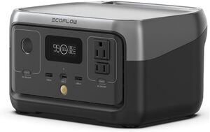 新品未開封品 ECOFLOW エコフロー RIVER2 ポータブル電源 256Wh 別売専用バッグセット ACコンセント出力2口 USB-C出力搭載 ZMR600-JP Z-C②