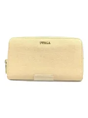 FURLA 長財布 レザー ベージュ 無地 レディース PCX7UNO B30000