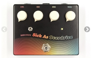 新品未使用　Sick As Overdrive Custom Black 【限定カスタムカラー】